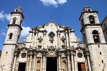 Image showing Havana cathedral