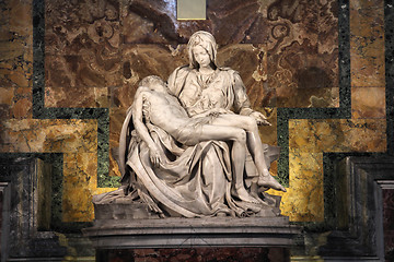 Image showing Pieta by Michelangelo