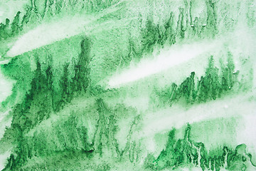 Image showing Abstract watercolor background on paper texture