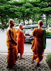 Image showing Monks