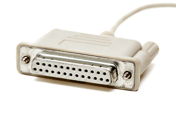 Image showing old cable com port