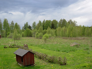 Image showing Rainy clouds