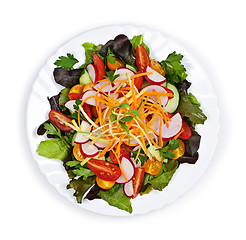 Image showing Garden salad