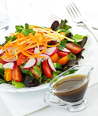 Image showing Garden salad