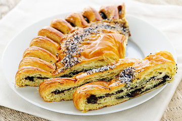 Image showing Poppy seed strudel