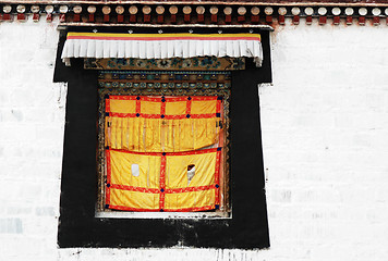 Image showing Tibetan window