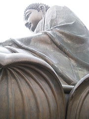 Image showing Tian Tan Buddha in Lantau