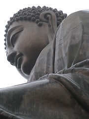 Image showing Tian Tan Buddha in Lantau