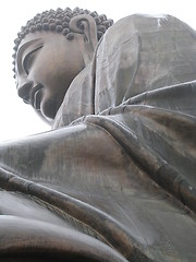 Image showing Tian Tan Buddha in Lantau