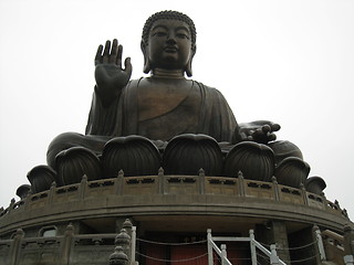 Image showing Tian Tan Buddha in Lantau