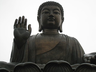 Image showing Tian Tan Buddha in Lantau