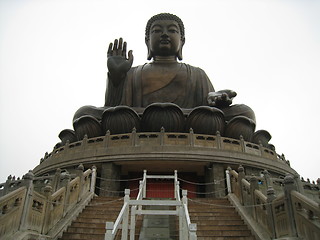 Image showing Tian Tan Buddha in Lantau