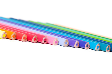 Image showing Multicolored pencils