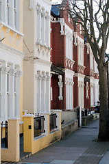 Image showing Typical english buildings