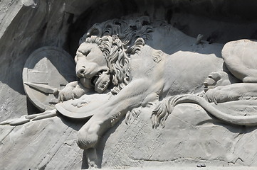 Image showing Lion Monument