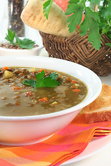 Image showing Lentil soup