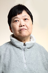 Image showing 60s Senior Asian Woman 
