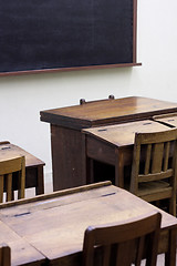 Image showing old classroom 