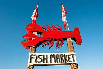 Image showing Fish market