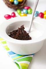 Image showing Traditional finnish Easter food, rye pudding