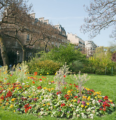 Image showing Spring In Paris, Garden