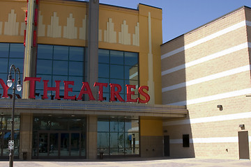 Image showing Movie Theatre Sign