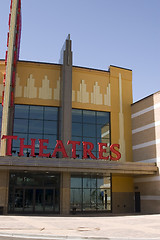 Image showing Movie Theatre Sign