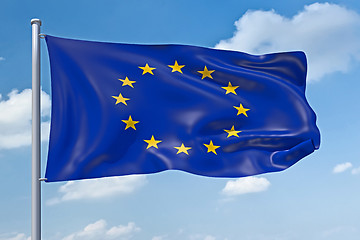 Image showing europe union flag