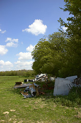 Image showing Fly-tipping