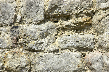 Image showing Stone wall background
