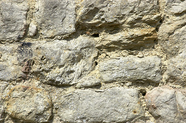 Image showing Stone wall background