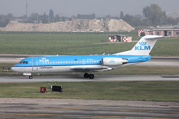 Image showing KLM Fokker 70