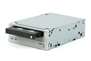 Image showing Internal tape drive unit with cassette inserted