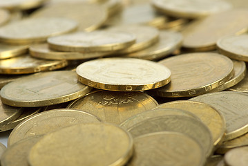 Image showing Pile of coins