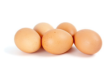 Image showing Few eggs