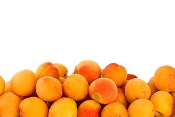 Image showing Pile of apricots