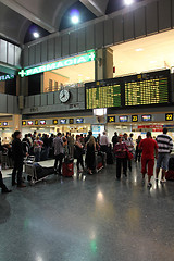 Image showing Airport concourse