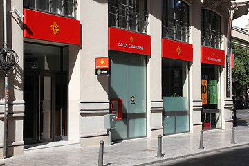 Image showing Bank branch in Spain