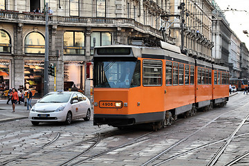 Image showing Milan tram