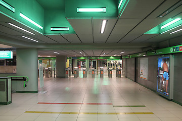 Image showing Subway station