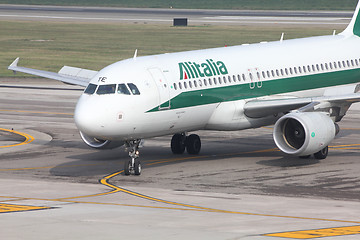 Image showing Alitalia - Airbus A320