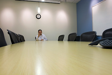 Image showing Businessman in a Conference Room