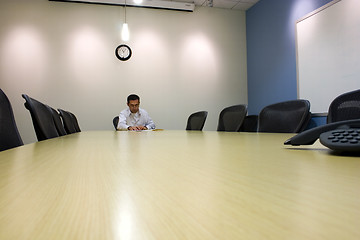 Image showing Businessman in a Conference Room