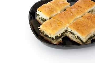 Image showing Spinach pie