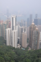 Image showing Aerial View of Hong Kong