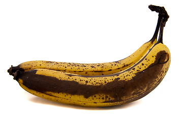 Image showing Two old bananas