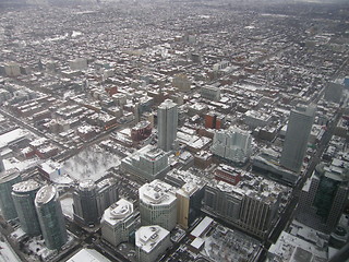 Image showing Aerial View of Toronto