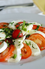 Image showing Caprese salad