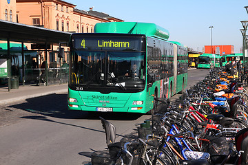 Image showing Man bus in Malmo