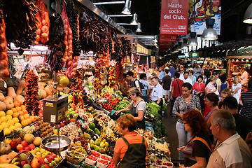 Image showing Boqueria, Barcelona